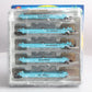 Athearn 95039 HO Maersk Maxi I Well Car/Early Ready-To-Run #100055 (Pack of 5) LN/Box