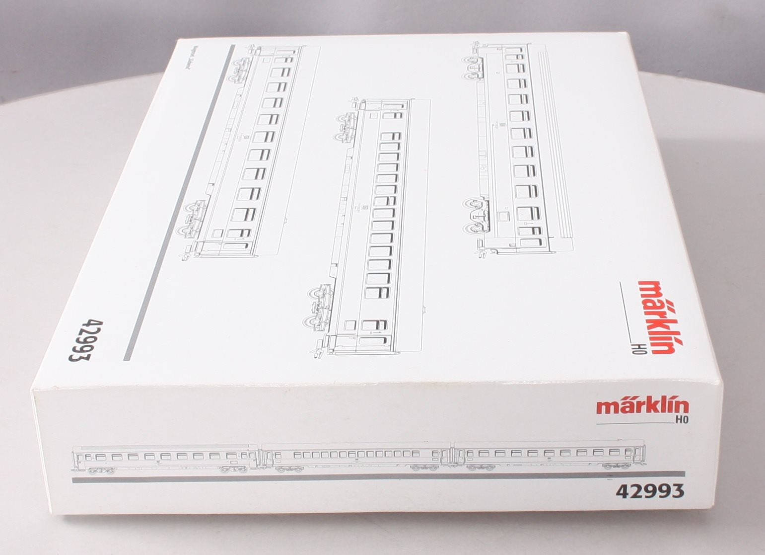 Marklin 42993 HO Deutsche Bahn South Wind Passenger Car Set EX/Box