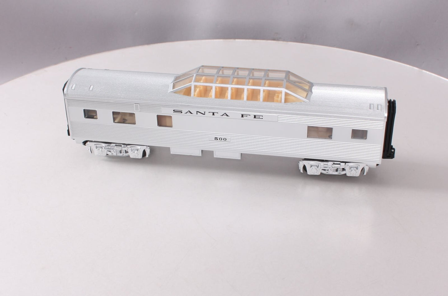 Lionel 6-84725 O Santa Fe Add-On Vista Dome Car #500 LN/Box