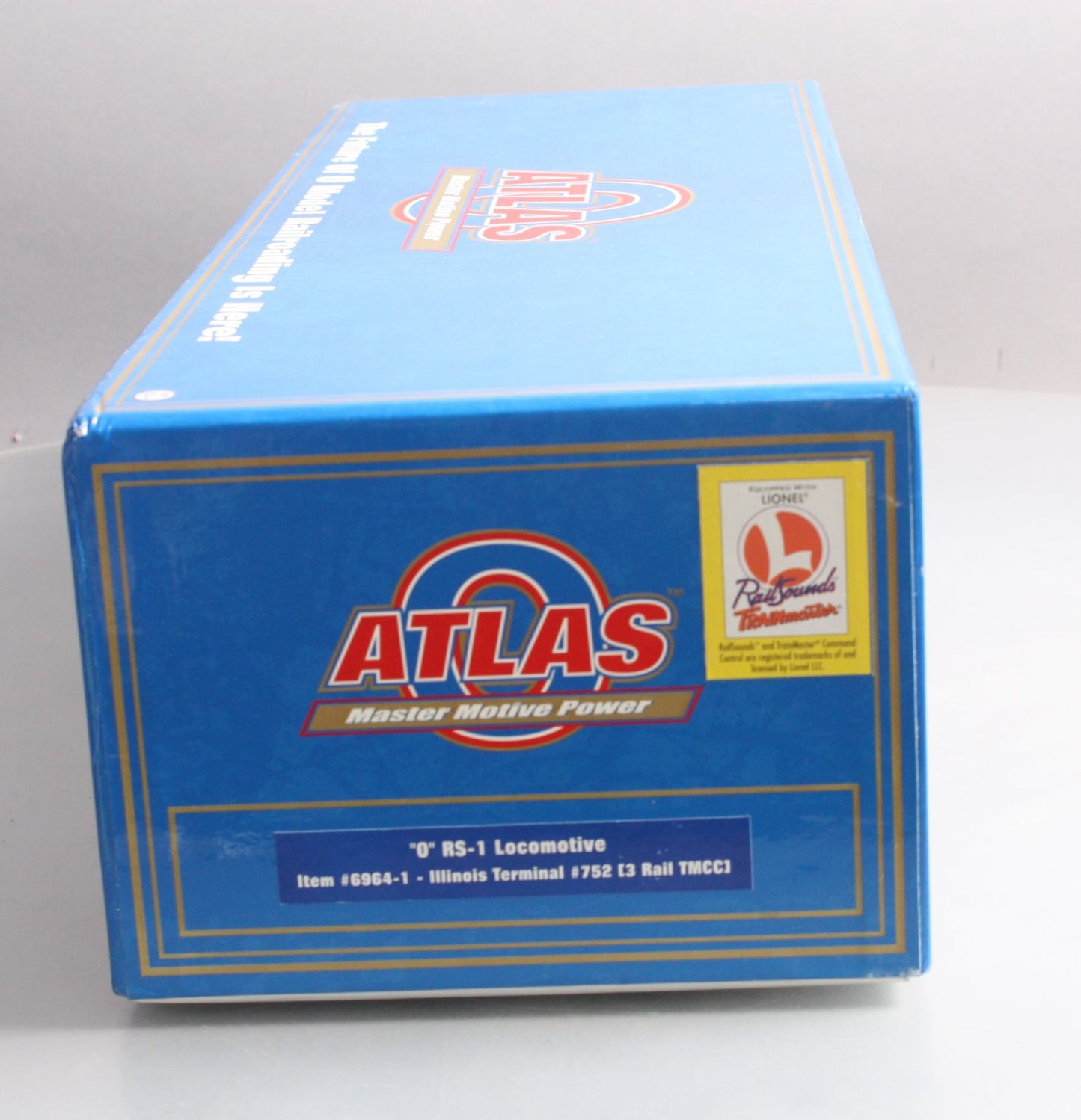 Atlas 6964-1 O Gauge Illinois Terminal RS1 Diesel Locomotive #752 - 3 Rail
