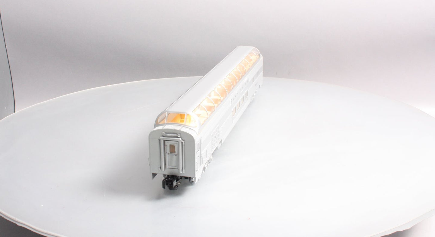 Lionel 1927030 O Gauge Santa Fe 21 Stationsounds Diner Dome #550