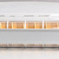 Lionel 1927030 O Gauge Santa Fe 21 Stationsounds Diner Dome #550