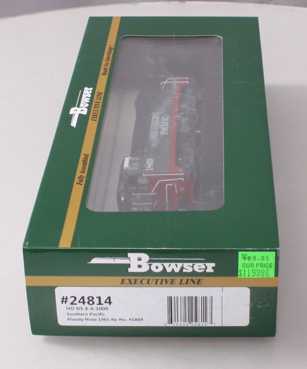 Bowser 24814 HO Southern Pacific DS 4-4-1000 Diesel Locomotive #1869