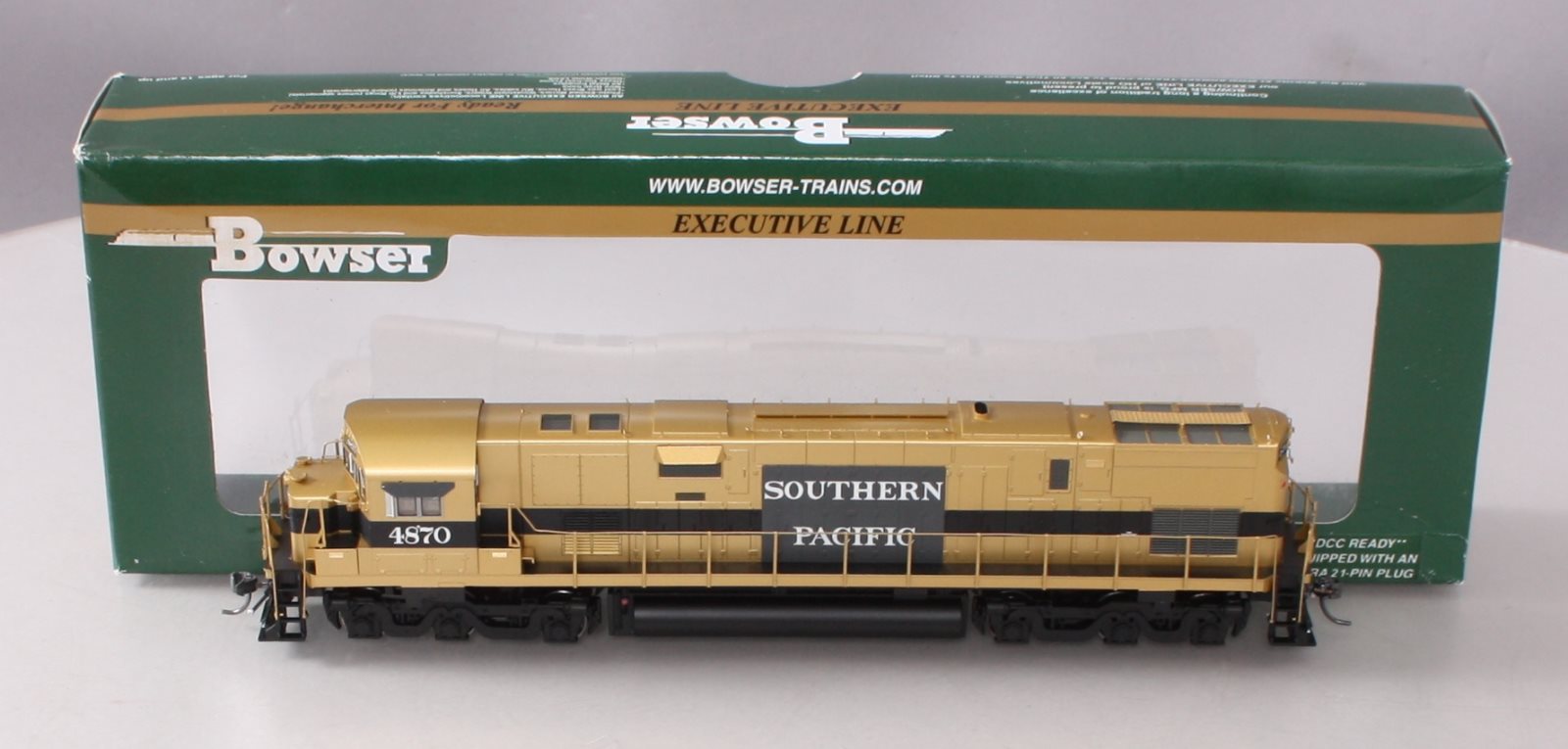Bowser 24008 HO Southern Pacific Demo Patch Alco C-628 Diesel Locomotive #4870