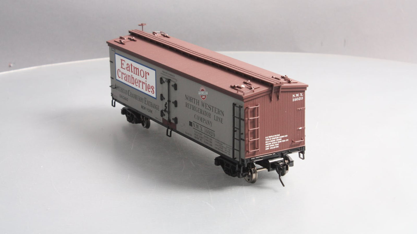 Atlas 9117-1 O Eatmor Cranberries Woodside Refrigerator Car (2 Rail) LN/Box