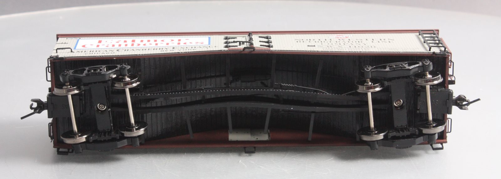 Atlas 9117-1 O Eatmor Cranberries Woodside Refrigerator Car (2 Rail) LN/Box