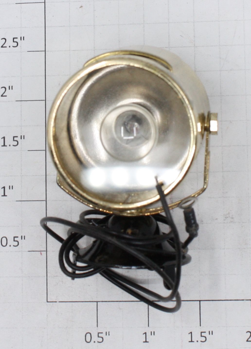 MTH TP-SF00051 Brass Searchlight Complete For 220 520 820