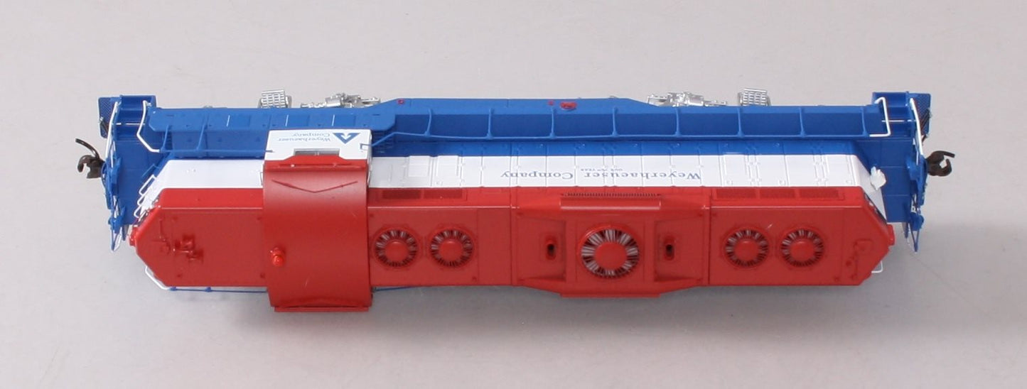 Athearn G78149 HO Weyerhaeuser/Bicentennial GP7 Diesel Locomotive #309