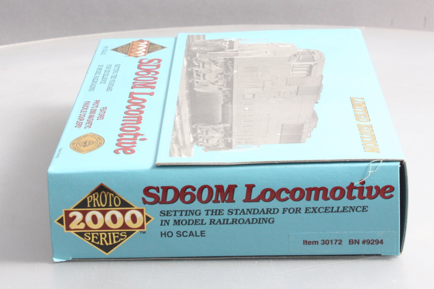 Proto 2000 30172 HO Burlington Northern SD60M Diesel Locomotive #9294 NIB