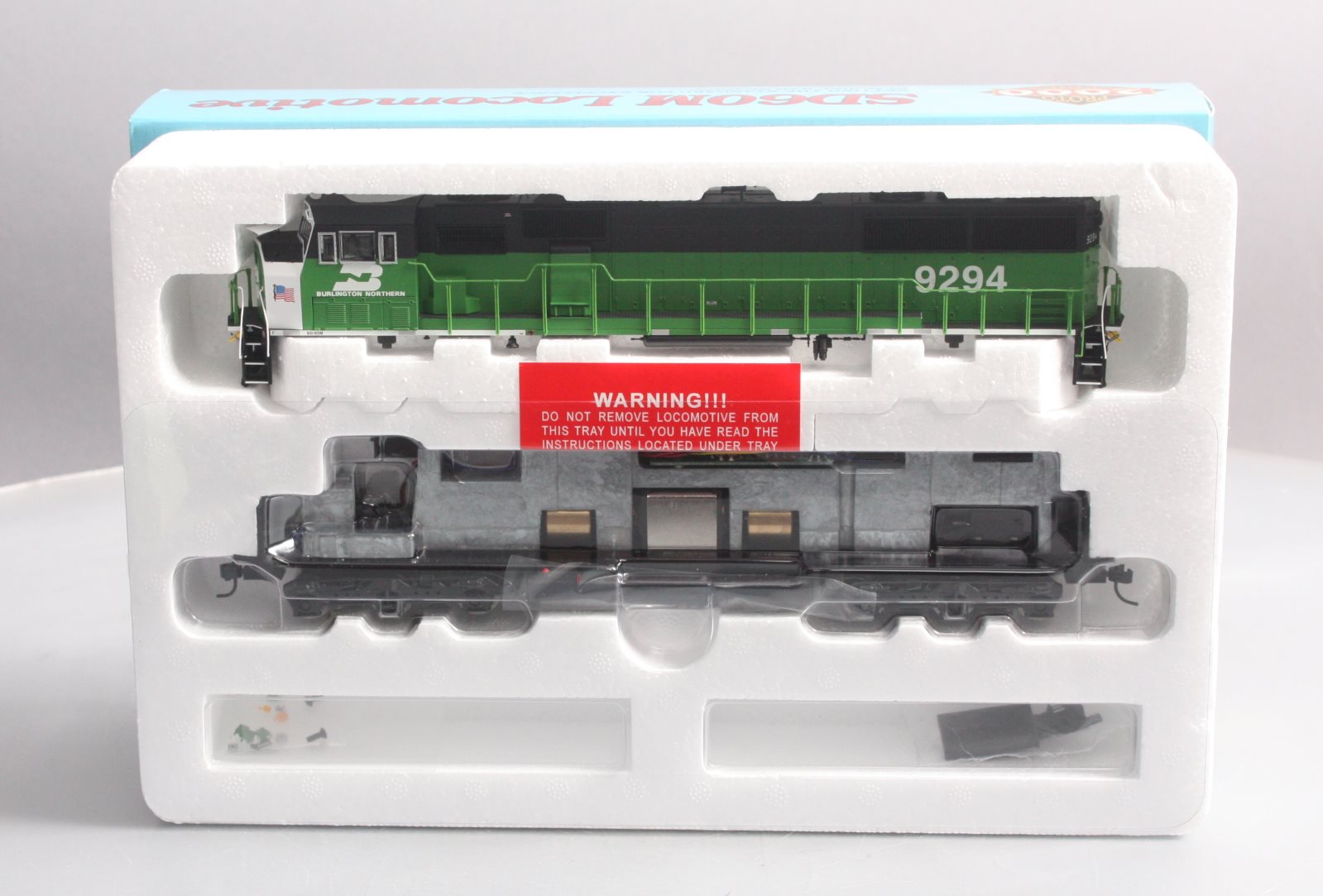 Proto 2000 30172 HO Burlington Northern SD60M Diesel Locomotive #9294 NIB