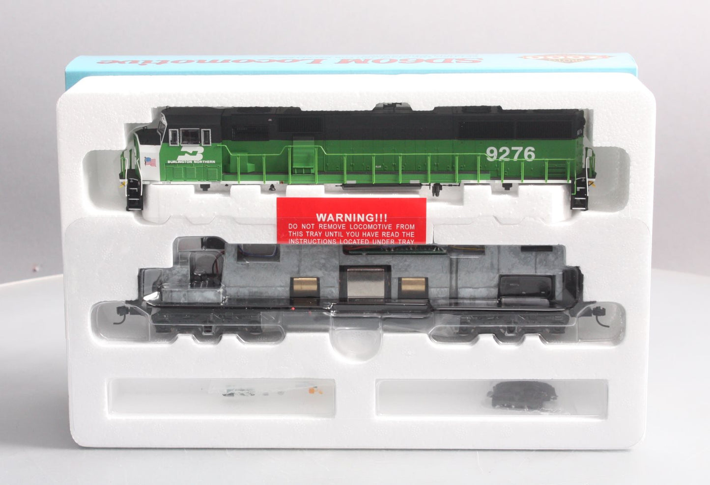 Proto 2000 30171 HO Burlington Northern SD60M Diesel Locomotive #9276 NIB