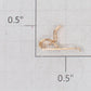 Lionel 771C-6 Copper Crossing Gate Fahnestock Terminal Clip