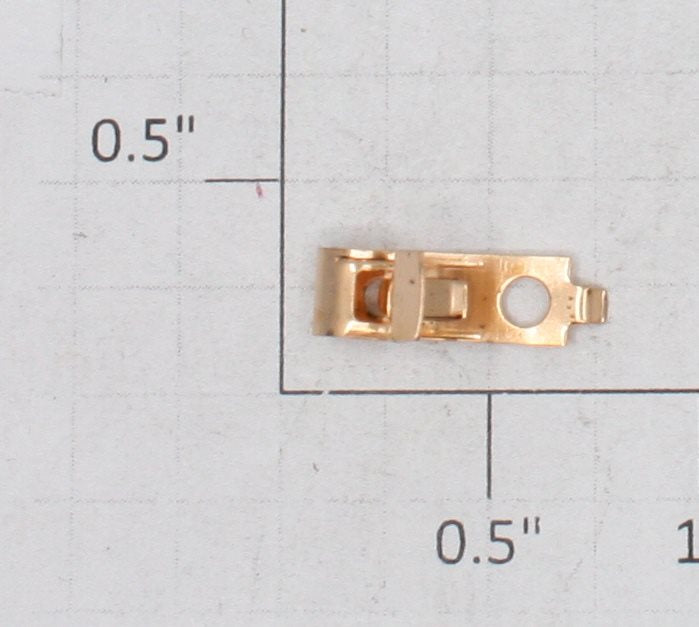 Lionel 771C-6 Copper Crossing Gate Fahnestock Terminal Clip