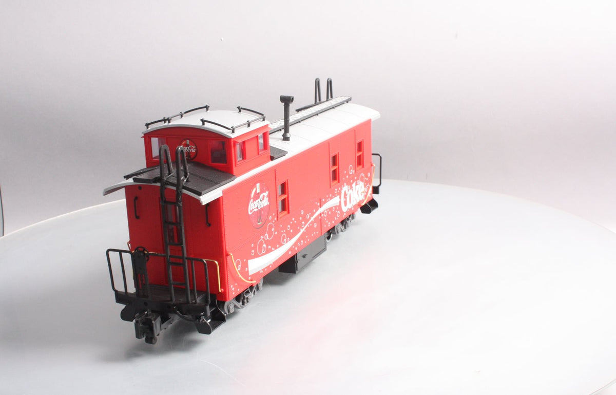 LGB 44790 LGB G Scale Coca-Cola Caboose (Metal Wheels) LN/Box