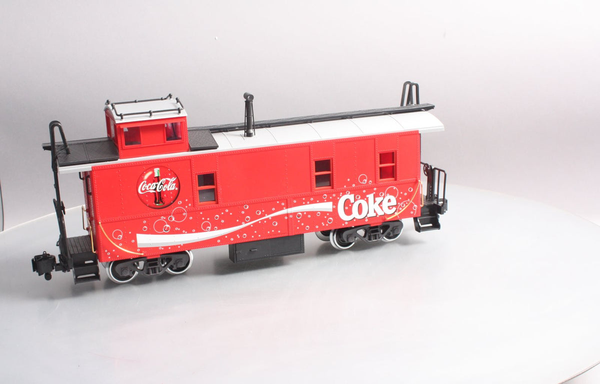 LGB 44790 LGB G Scale Coca-Cola Caboose (Metal Wheels) LN/Box
