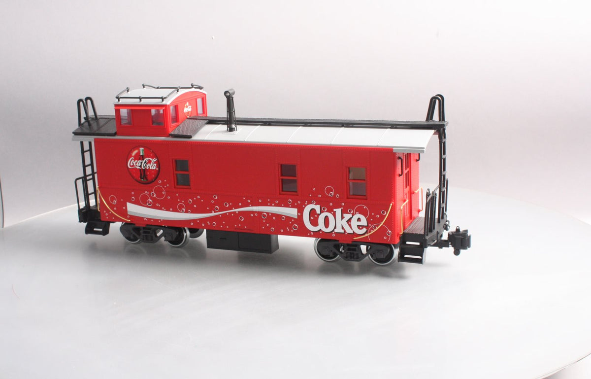 LGB 44790 LGB G Scale Coca-Cola Caboose (Metal Wheels) LN/Box