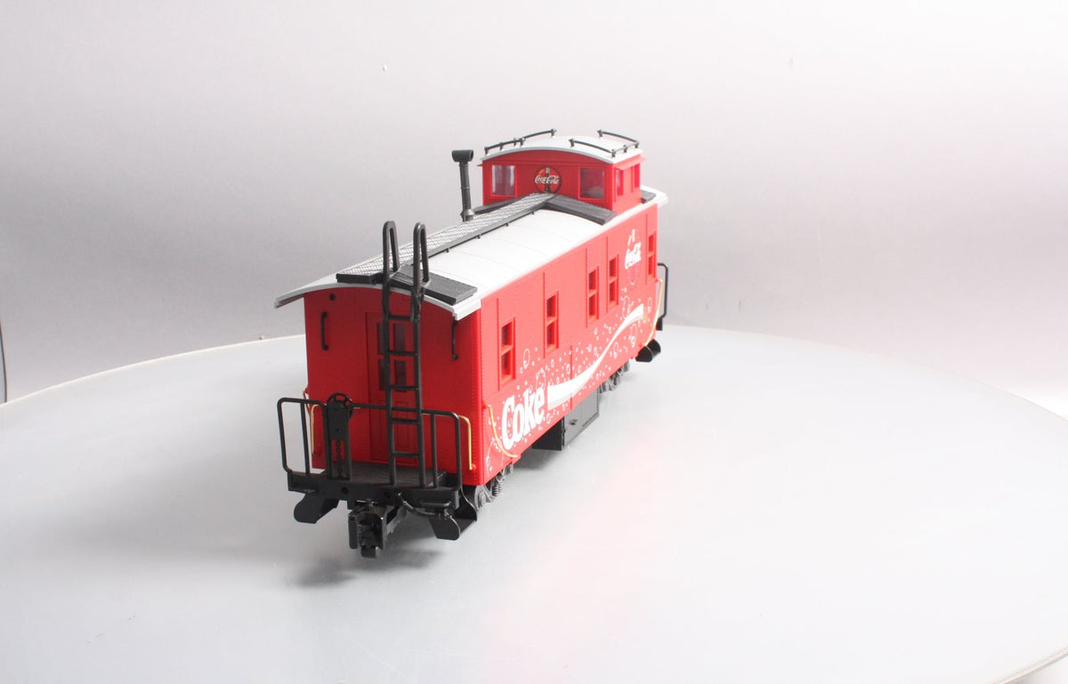 LGB 44790 LGB G Scale Coca-Cola Caboose (Metal Wheels) LN/Box