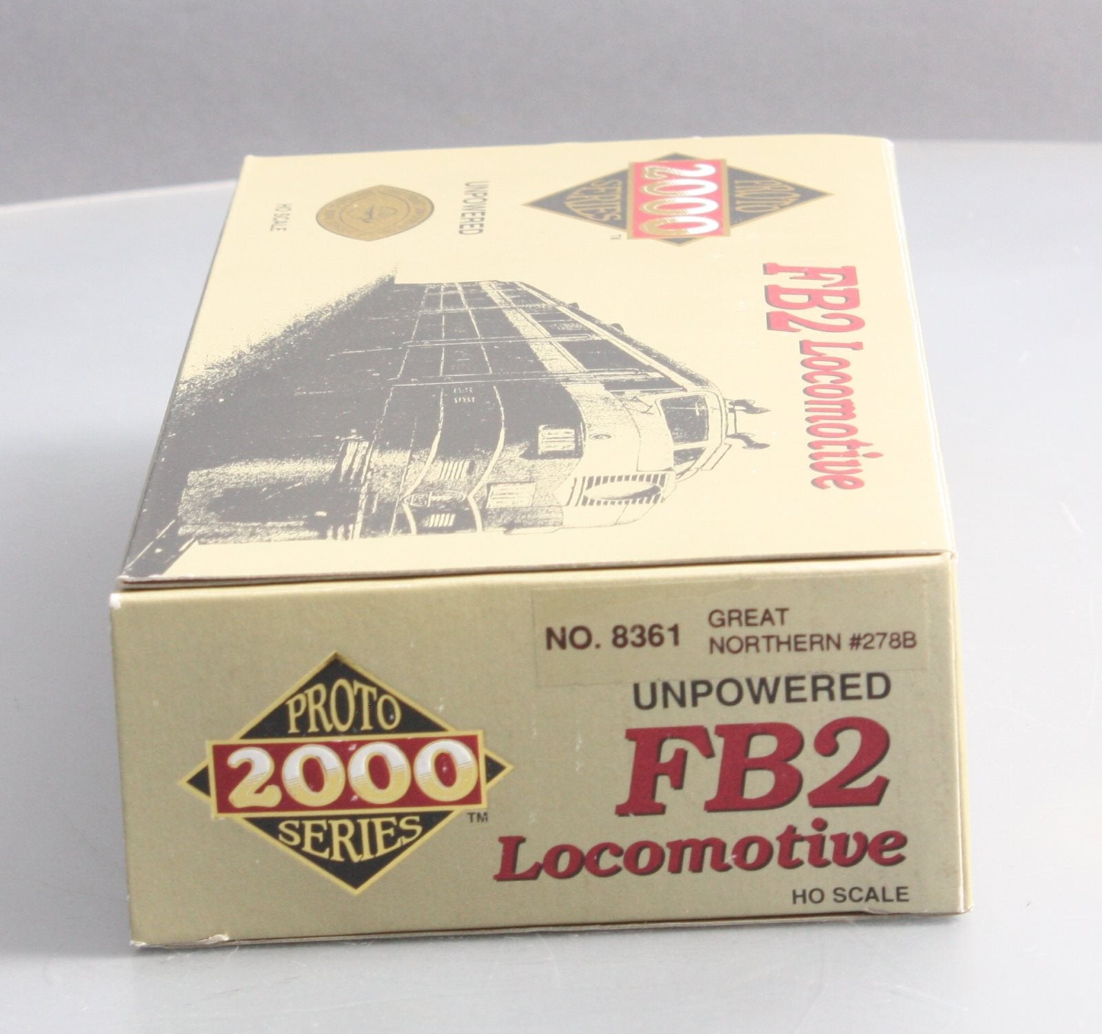 Proto 2000 8361 HO Scale Great Northern Unpowered FB2 B-Unit  #278B