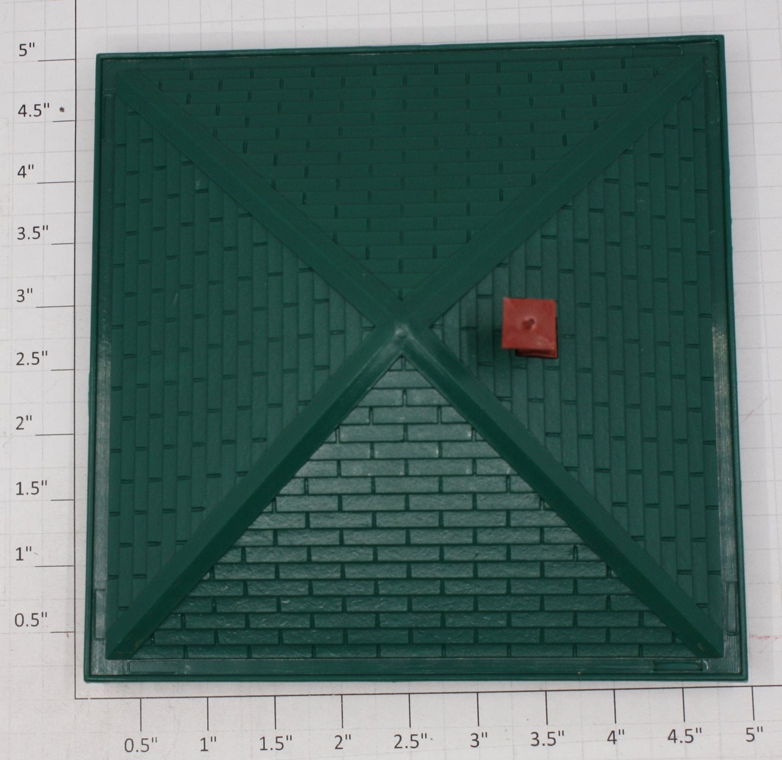 Lionel 445-7 Green Roof with Chimney