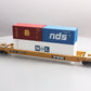 MTH 20-95232 O TTX Husky Stack Car w/2 20' Containers and a 40' Container