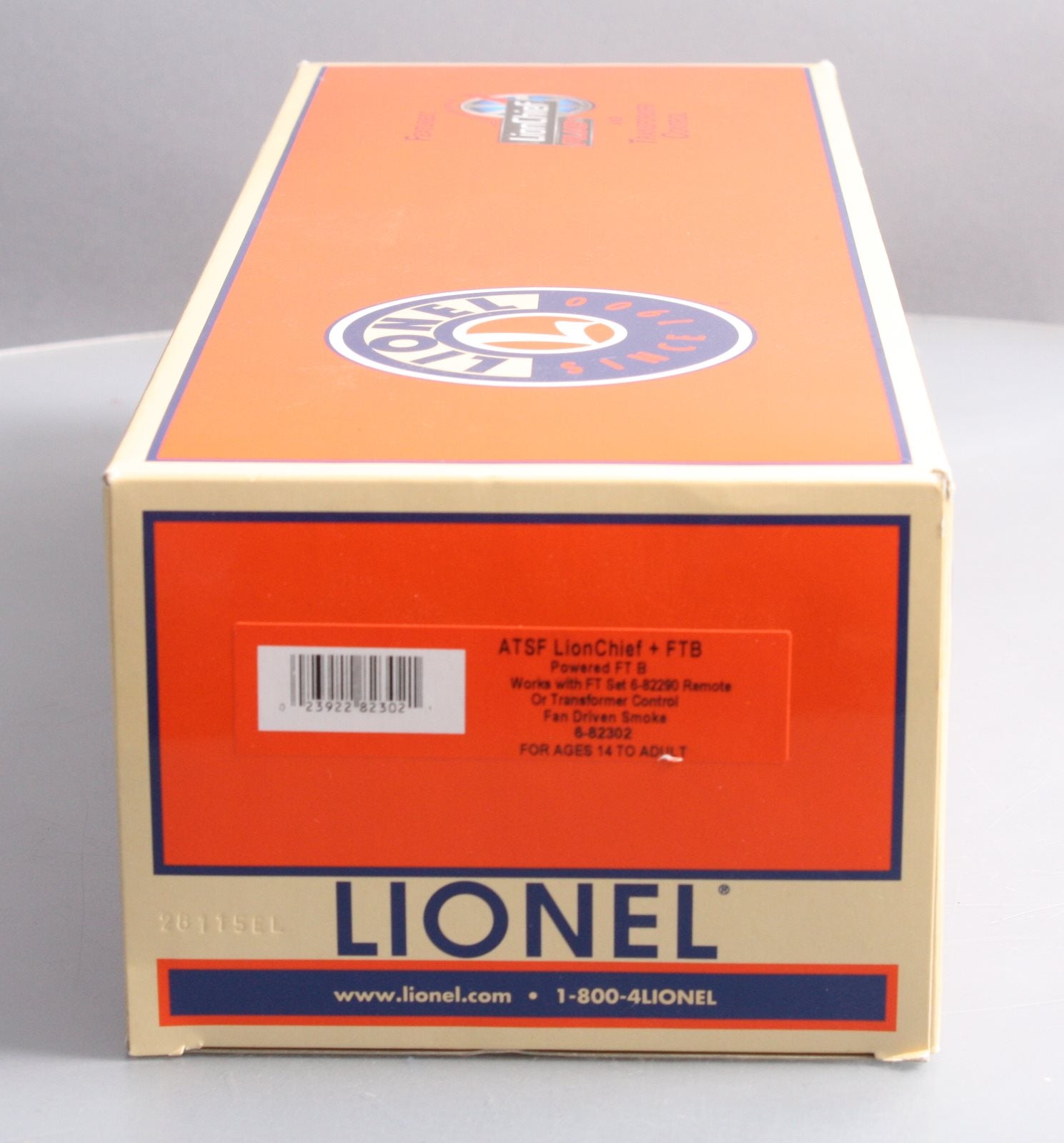 Lionel 6-82302 O Gauge Santa Fe FT Powered Diesel B-Unit with LionChief Plus LN/Box