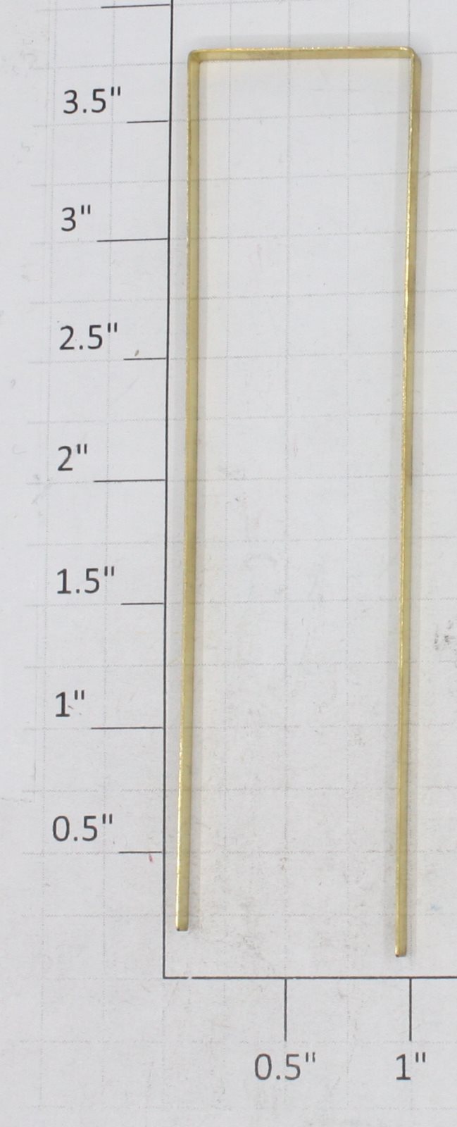 Lionel 2313-10 8.5" Brass Buss Bar