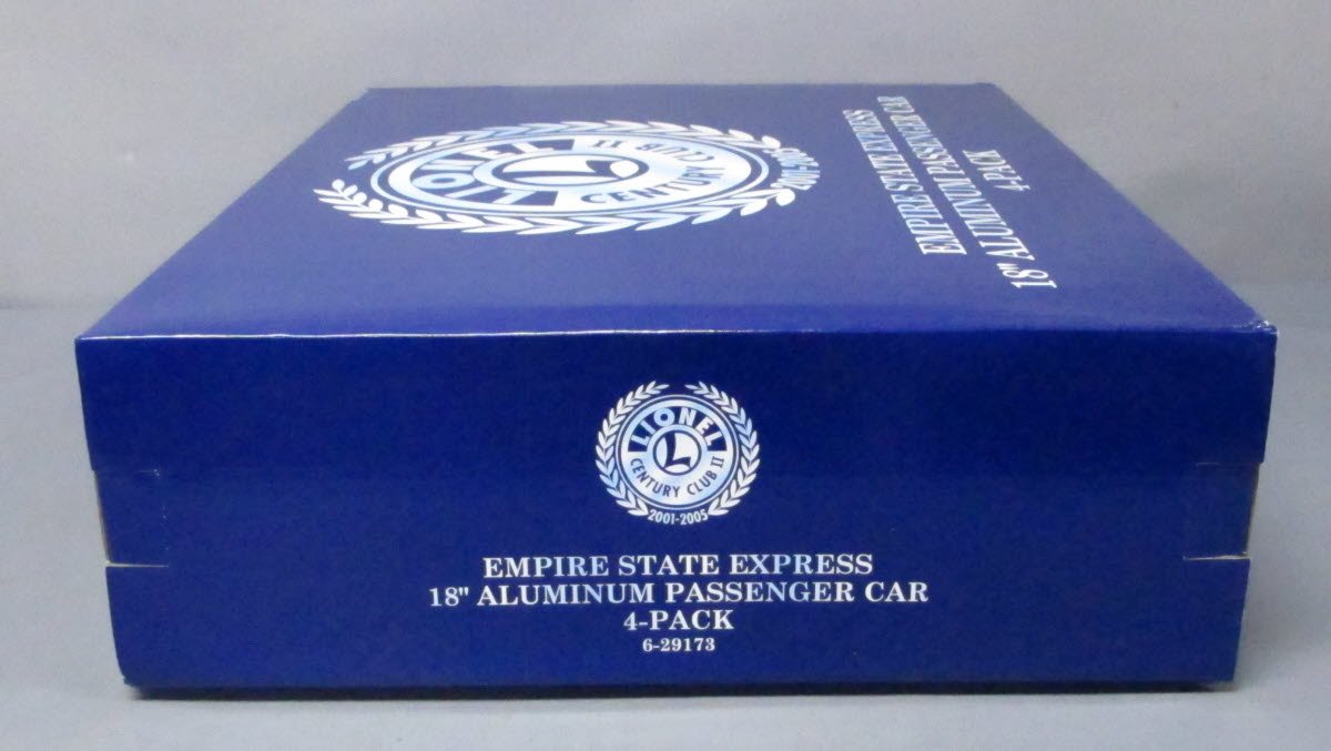 Lionel 6-29173 O New York Central Empire State Express Passenger Cars (Set of 4) MT/Box