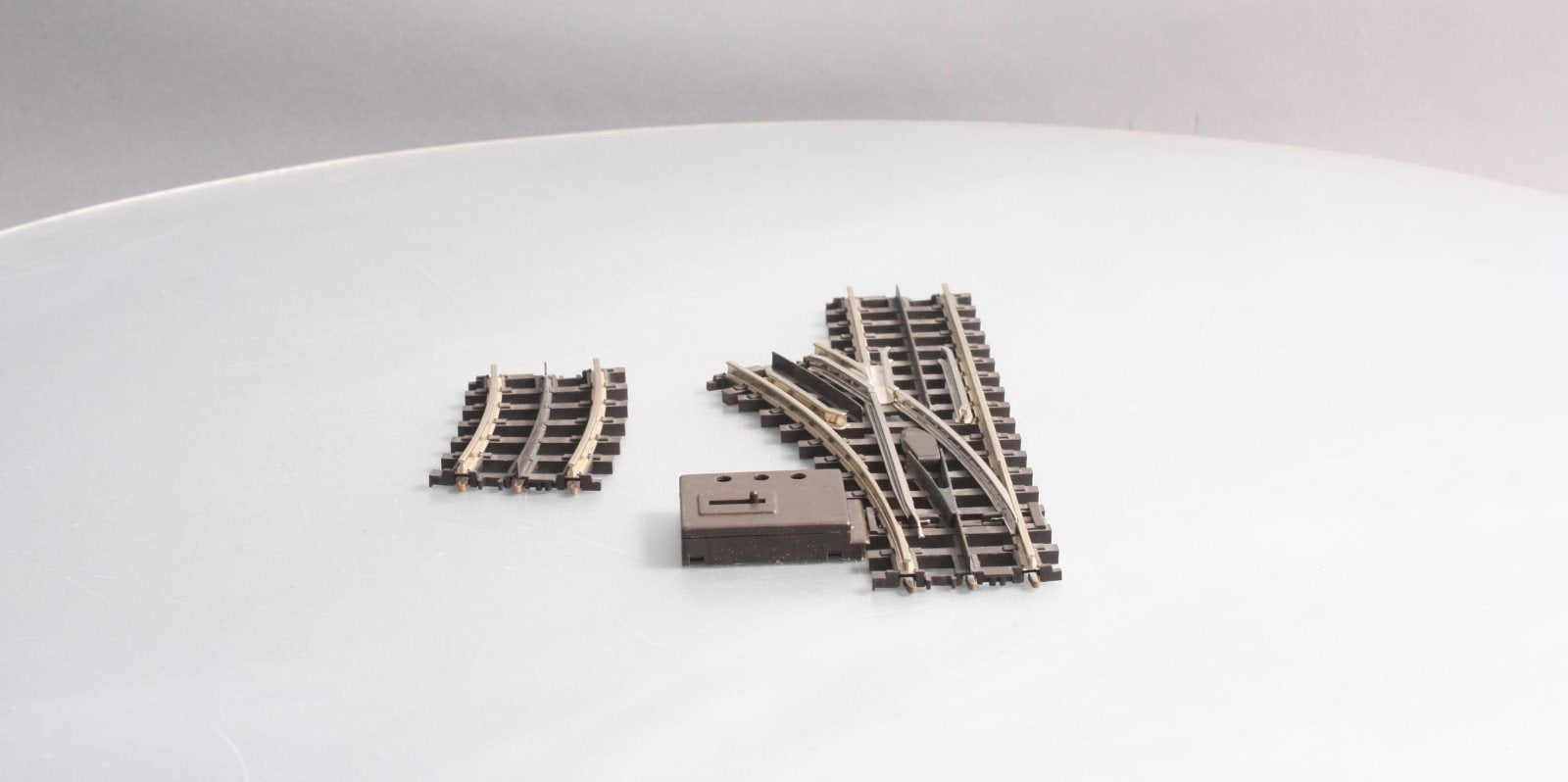 MTH 45-1003 O31 ScaleTrax Nickel Silver Left Hand Remote Switch Turnout