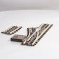MTH 45-1003 O31 ScaleTrax Nickel Silver Left Hand Remote Switch Turnout