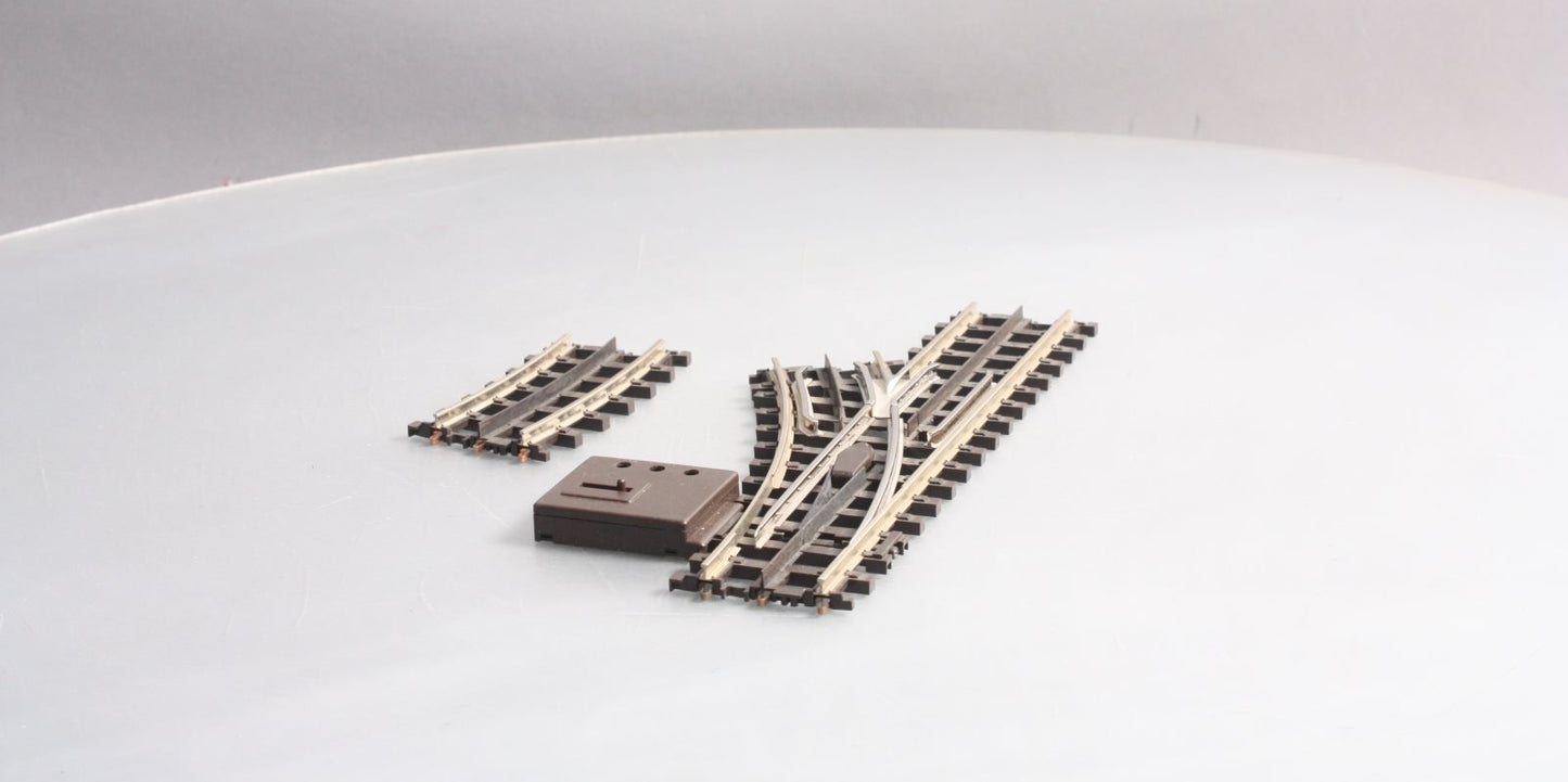 MTH 45-1003 O31 ScaleTrax Nickel Silver Left Hand Remote Switch Turnout