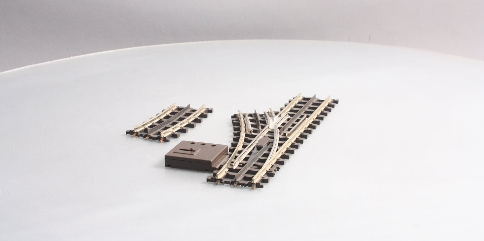 MTH 45-1003 O31 ScaleTrax Nickel Silver Left Hand Remote Switch Turnout