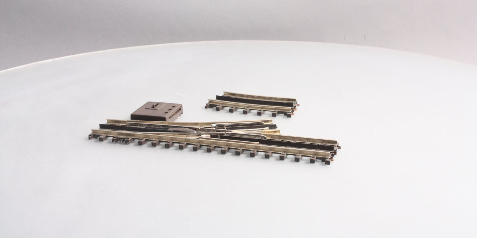 MTH 45-1003 O31 ScaleTrax Nickel Silver Left Hand Remote Switch Turnout