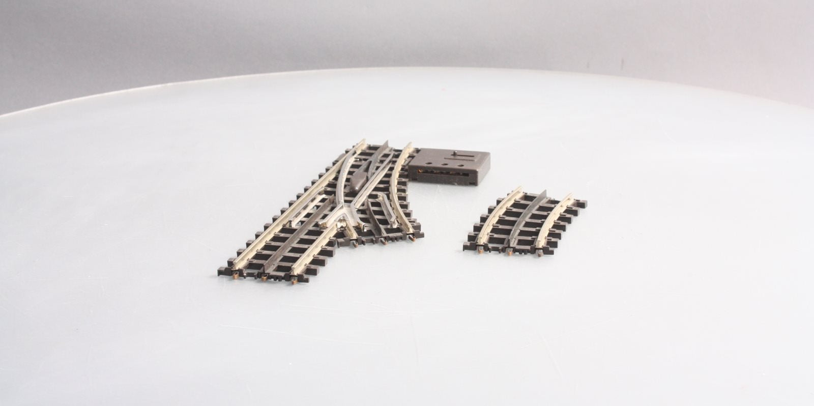 MTH 45-1003 O31 ScaleTrax Nickel Silver Left Hand Remote Switch Turnout
