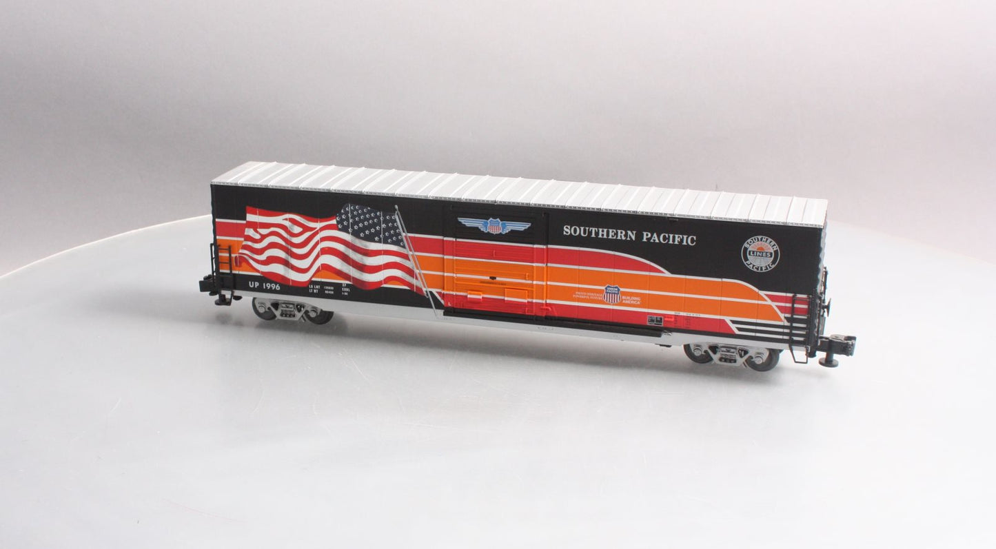 Lionel 6-85406 O Southern Pacific Heritage LED Flag Boxcar #1996