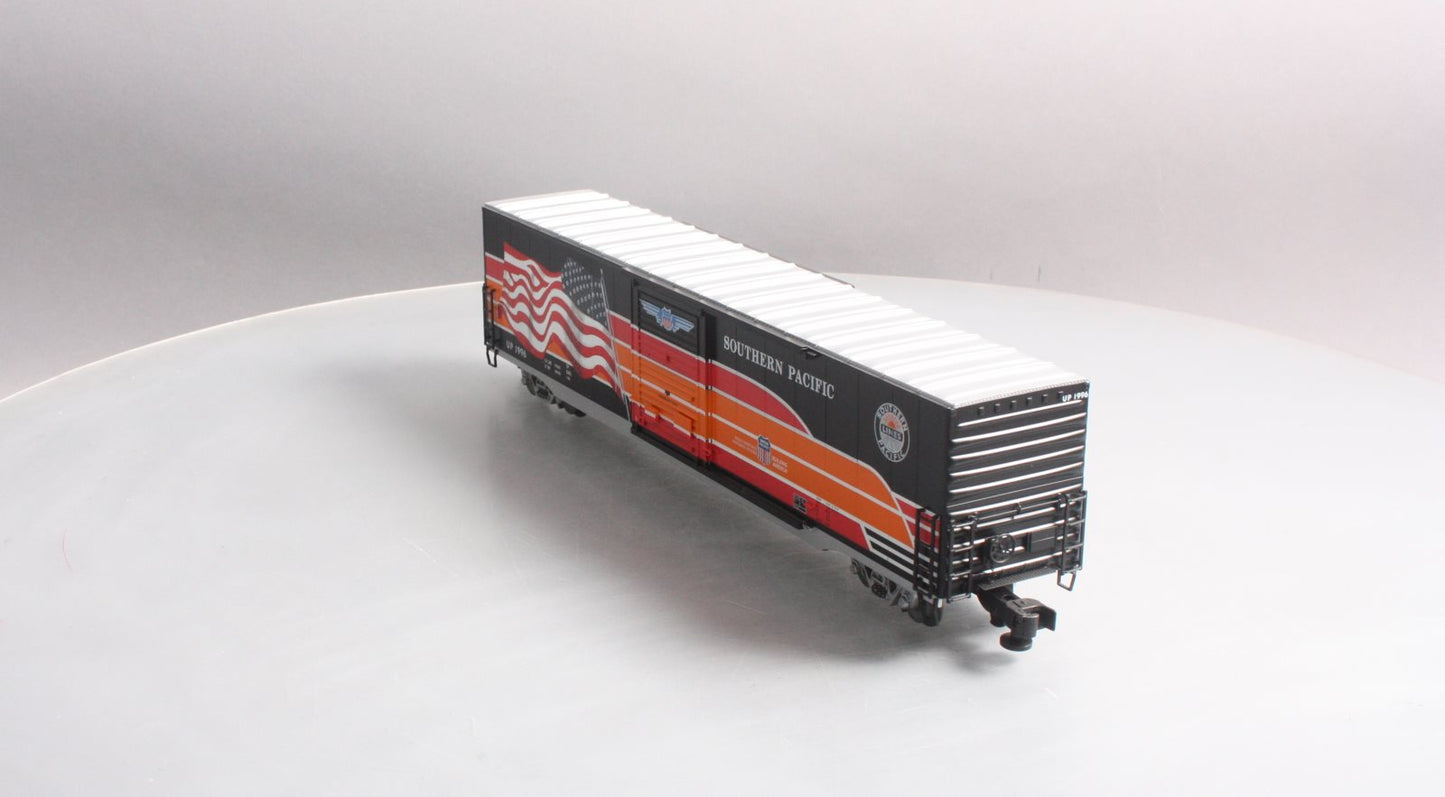 Lionel 6-85406 O Southern Pacific Heritage LED Flag Boxcar #1996