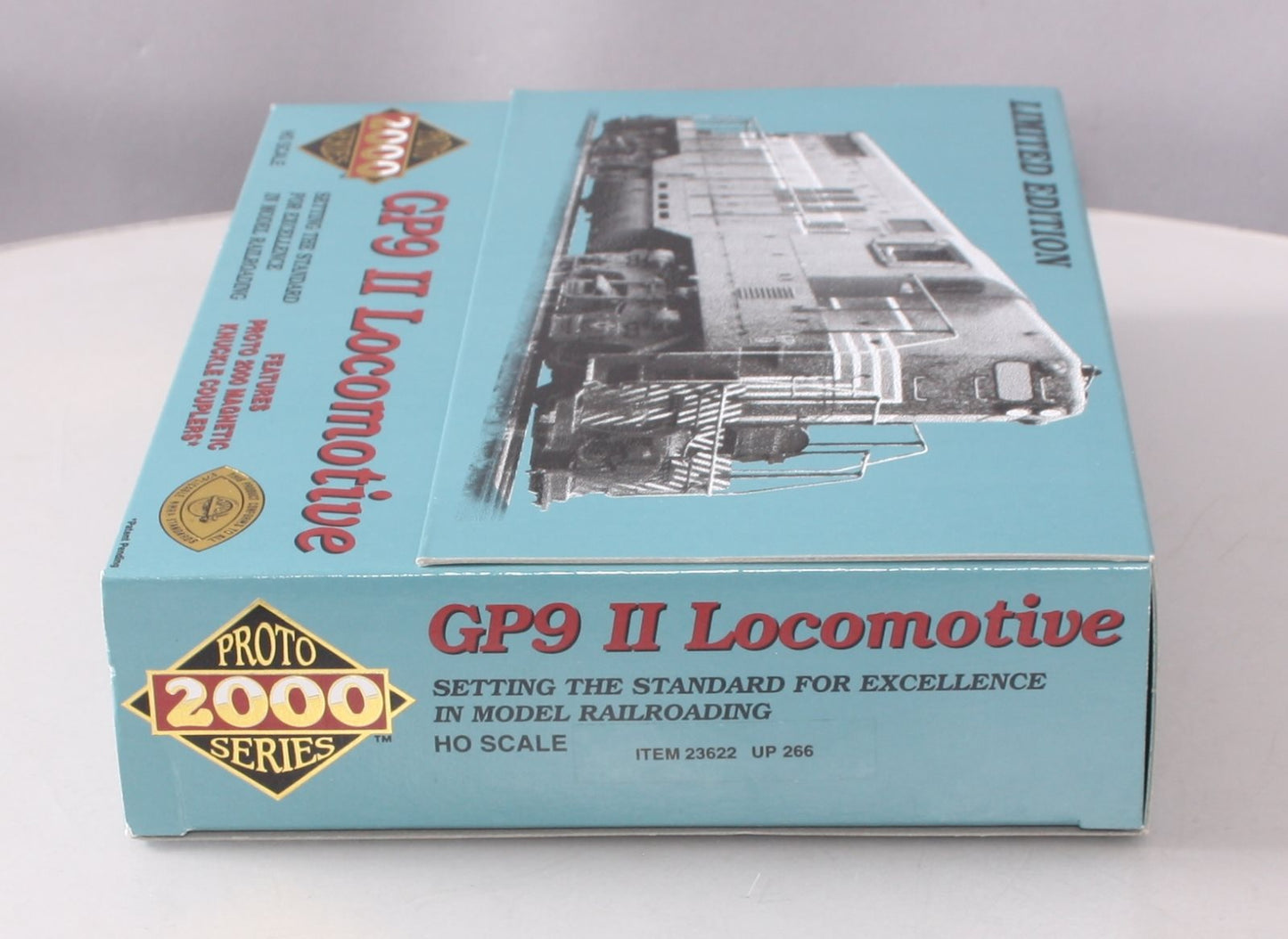 Proto 2000 23622 HO Scale Union Pacific GP9 II Diesel Locomotive #266 -DC LN/Box