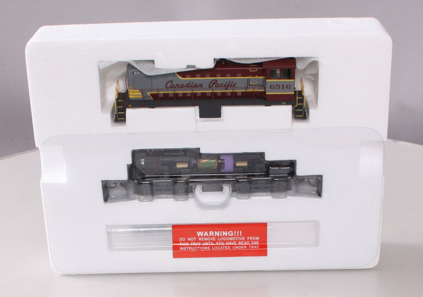 Proto 2000 213801 HO Scale Canadian Pacific Alco S3 Diesel Locomotive #6516 MT/Box