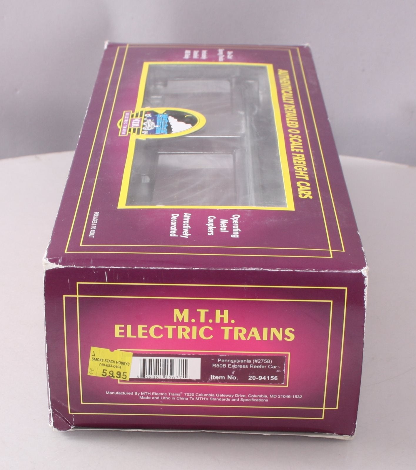 MTH 20-94156 O Pennsylvania R50B Express Reefer Car V2 #2758