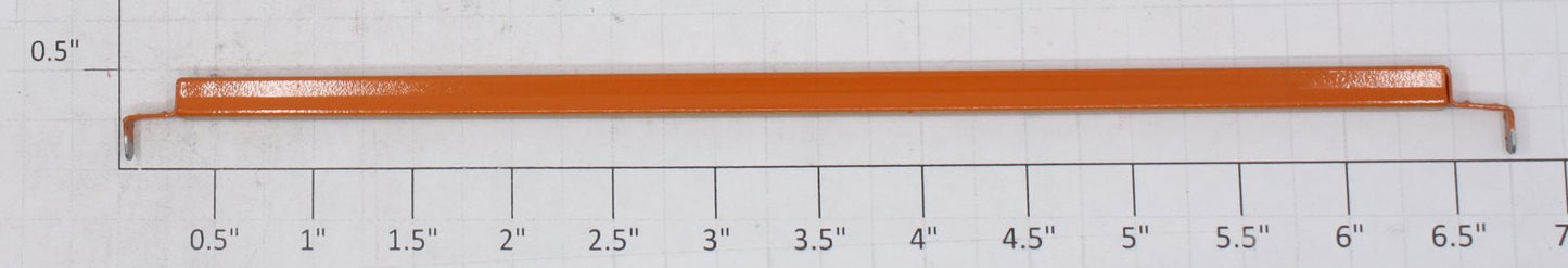 Lionel 806-24 Long Orange Cattle Car Door Guide (6.75")