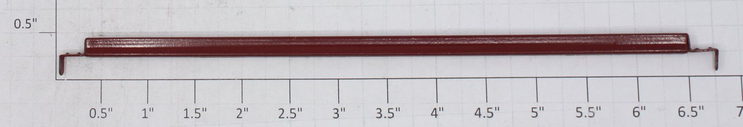 Lionel 806-24 Long Red Cattle Car Door Guide (6.75")