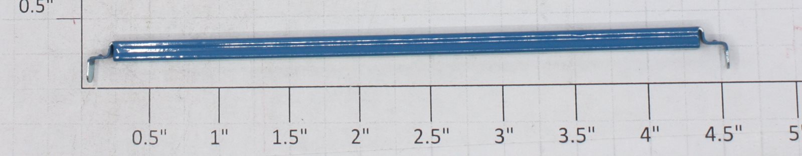Lionel 806-24 Short Blue Cattle Car Door Guide (4.5