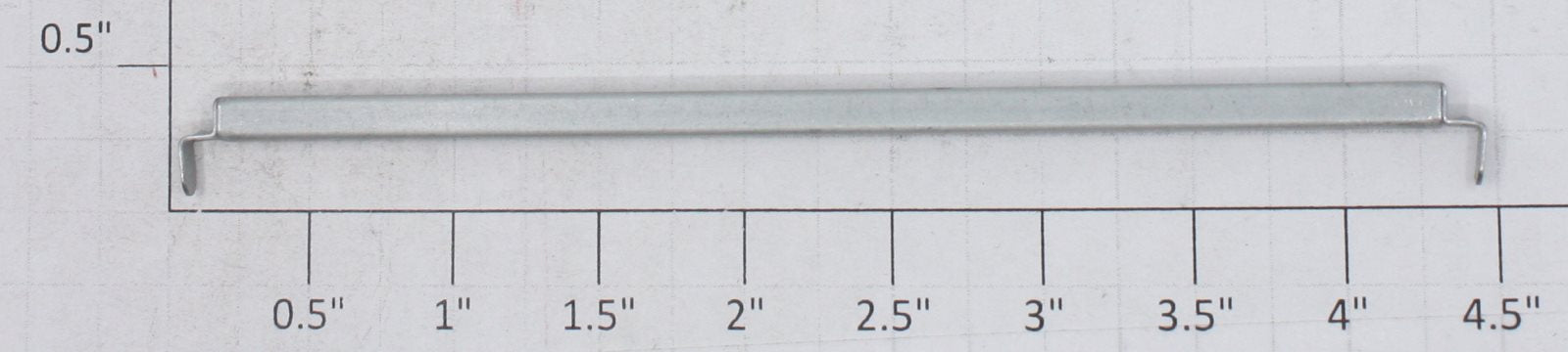 Lionel 806-24 Short Gray Cattle Car Door Guide (4.25