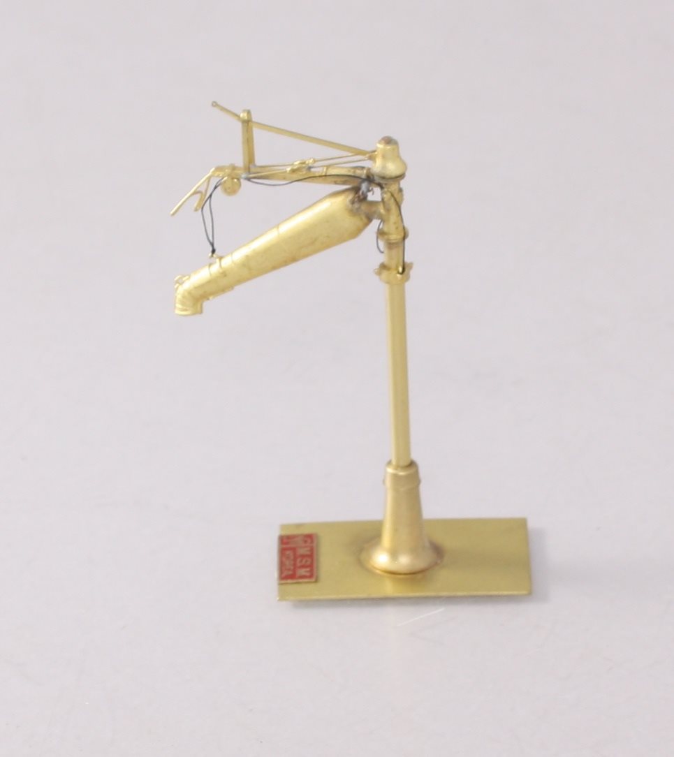Overland OMI-2113 HO BRASS Poage Style 'H' Water Column w/ Universal Water Spout EX/Box