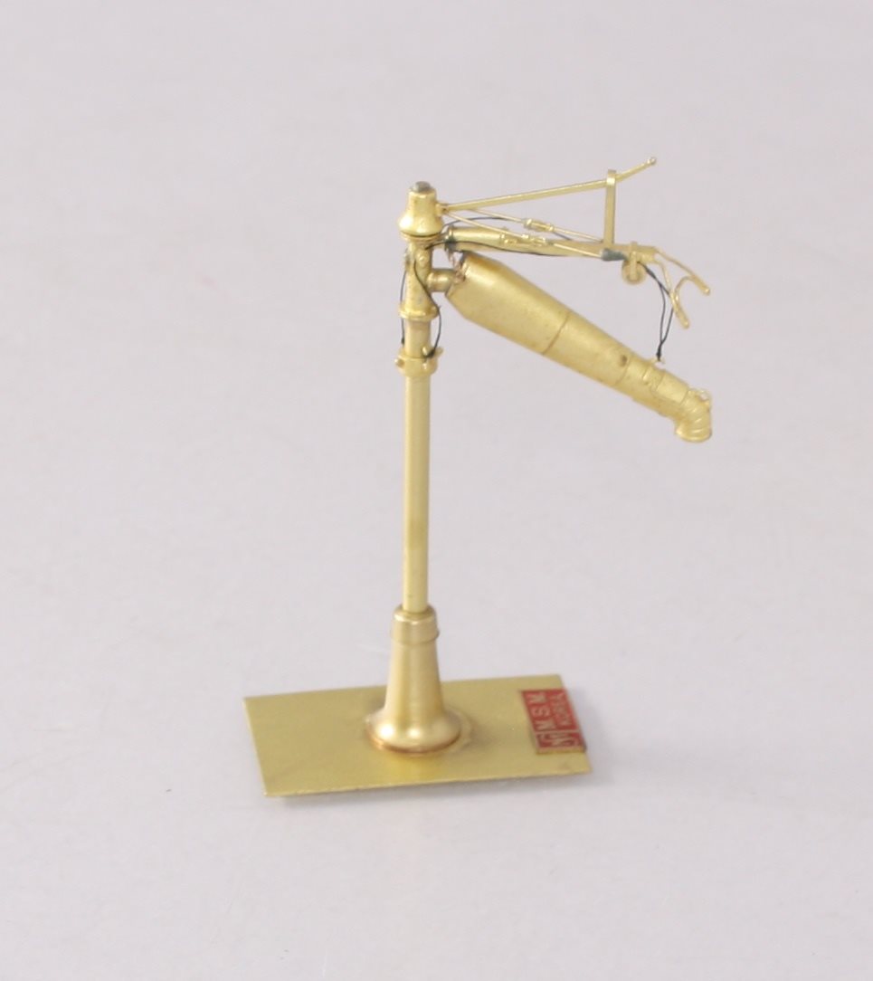 Overland OMI-2113 HO BRASS Poage Style 'H' Water Column w/ Universal Water Spout EX/Box