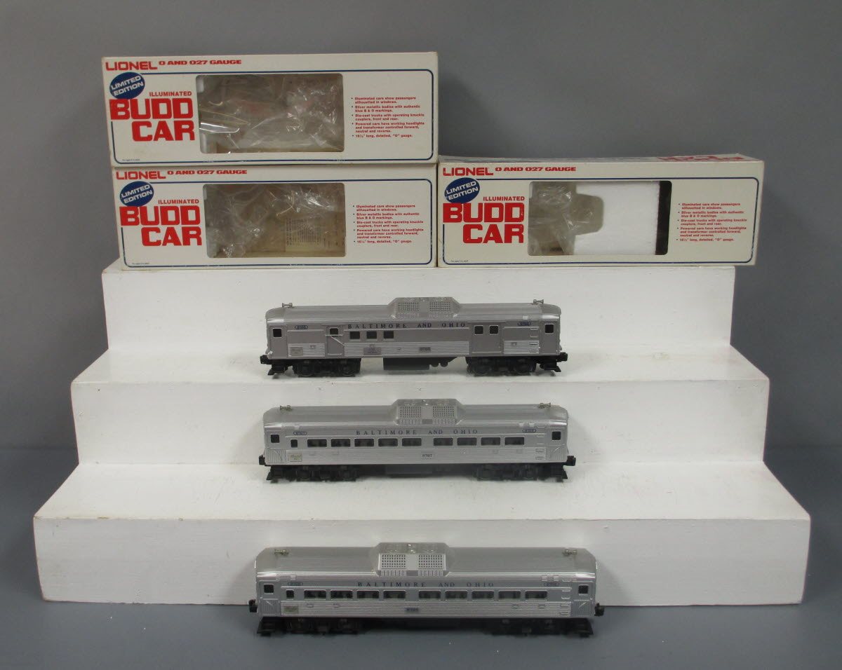 Lionel 6-1766 O Gauge Baltimore & Ohio RDC Service Station Special Set NIB