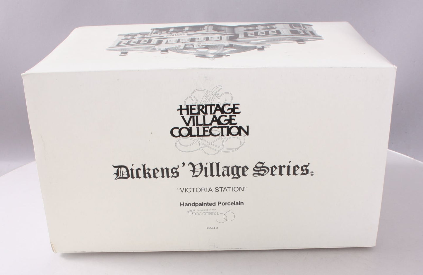 Dept 56 5574-3 Dickens Village Series: Victoria Station LN/Box