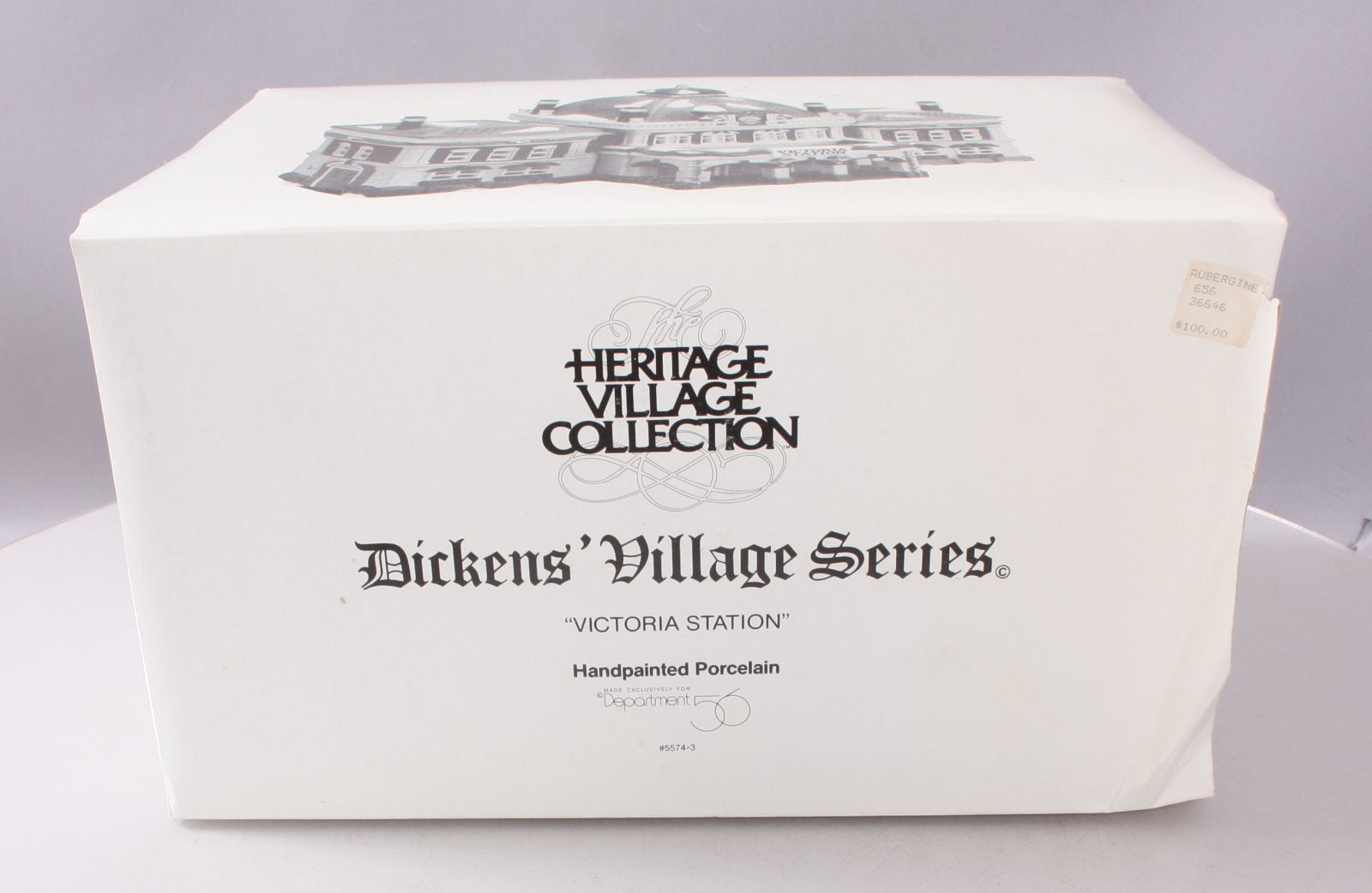 Dept 56 5574-3 Dickens Village Series: Victoria Station LN/Box