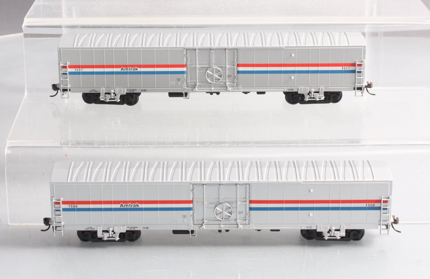 Walthers 932-26021 HO Amtrak 60' Material Handling Car (Pack of 2) LN/Box