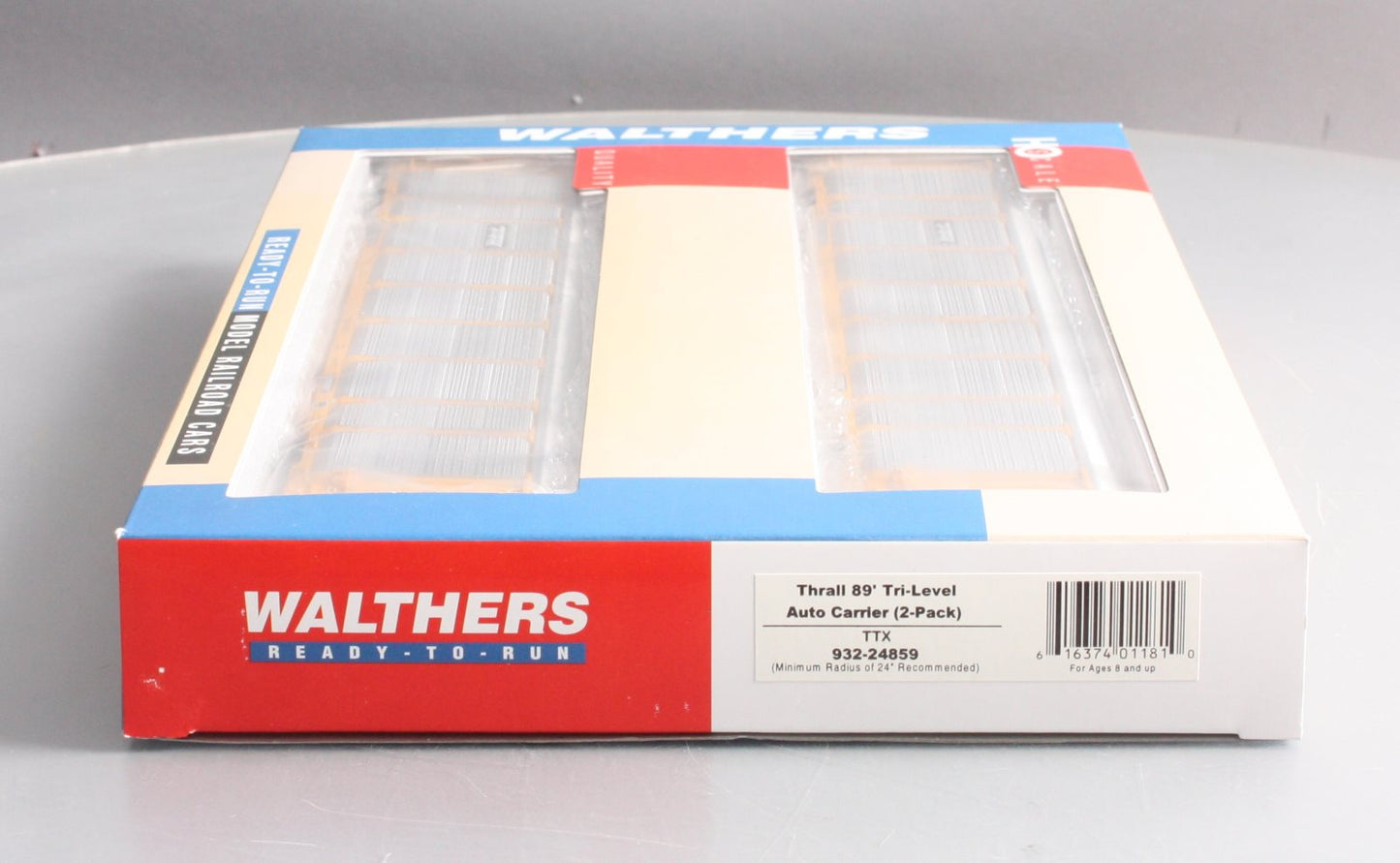 Walthers 932-24859 HO TTX Thrall 89' Auto Carrier (Pack of 2) LN/Box