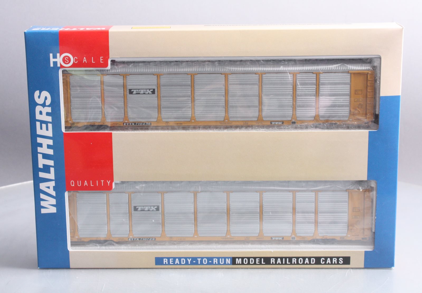 Walthers 932-24859 HO TTX Thrall 89' Auto Carrier (Pack of 2) LN/Box